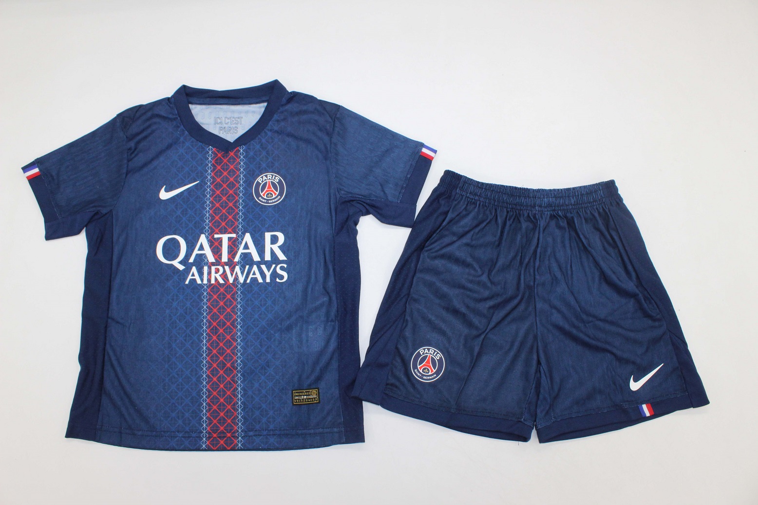 Kids-Paris St Germain 25/26 Home Soccer Jersey(Player)